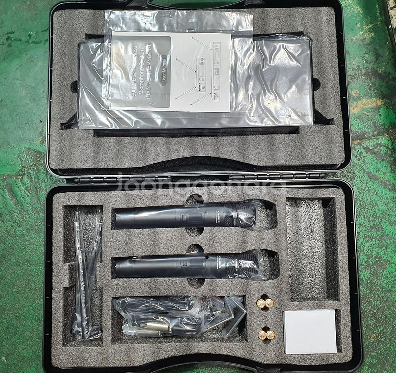 엔터그레인 2채널무선마이크팔아요--2