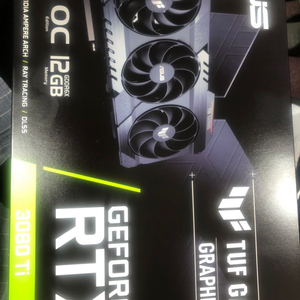 asus 3080 ti tuf oc 팝니다.