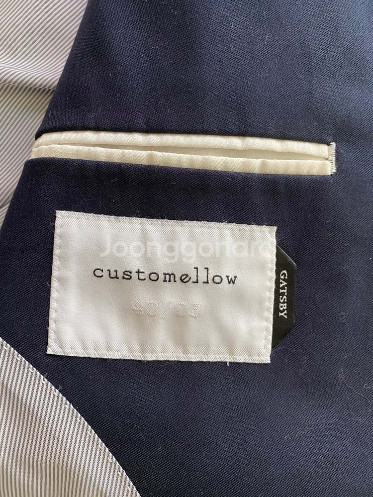 커스텀멜로우 customellow 남자 자켓 100--2