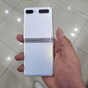 갤럭시Z플립2 F707 화이트 정상해지 팝니다