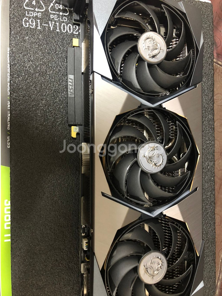 msi rtx 3080 ti 슈프림 팝니다.--0