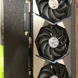 msi rtx 3080 ti 슈프림 팝니다.