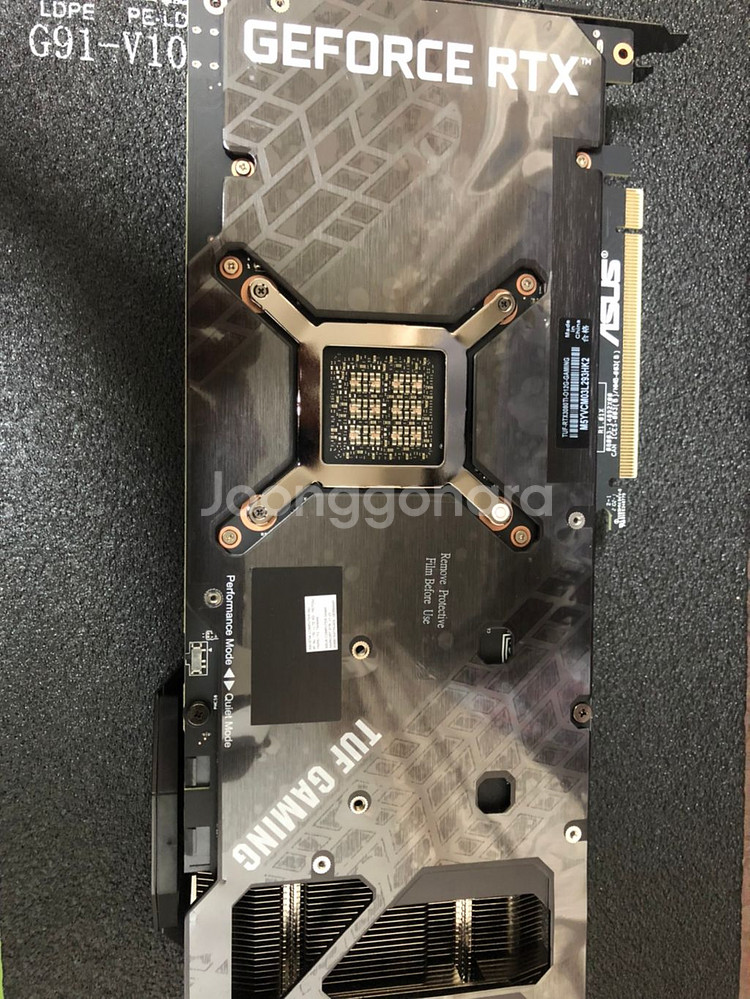 asus rtx 3080ti tuf oc 팝니다.--1
