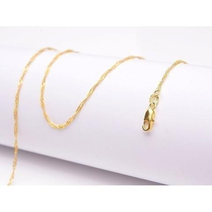 새 18k 골드 GF 66cm 금 GOLD FILLED