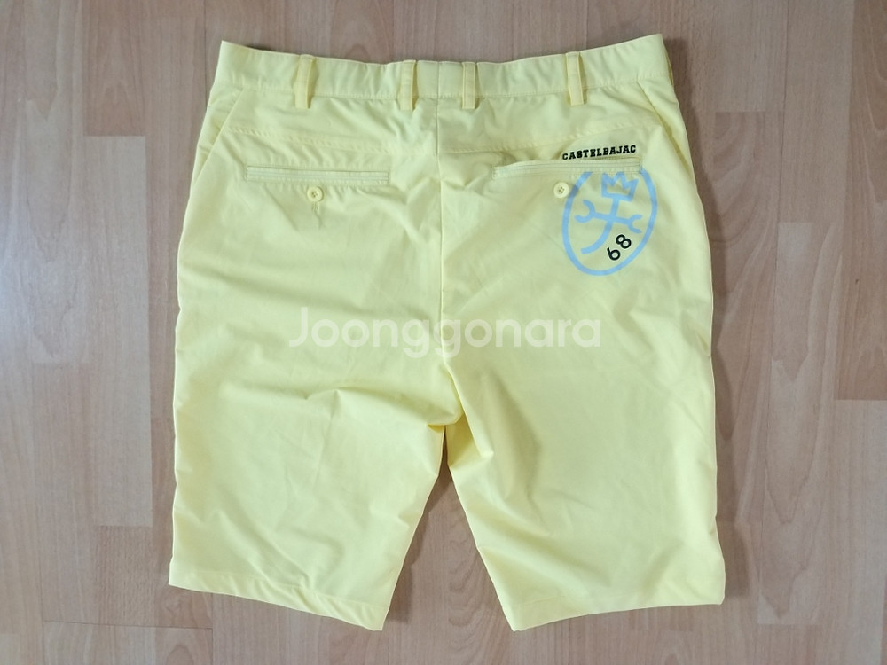 여성 까스텔바작 골프 빅사이즈 반바지 (스판35)--6