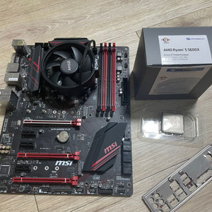 MSI x470 + 라이젠3600x 팝니다