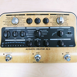Zoom AC-3 어쿠스틱기타 이펙터