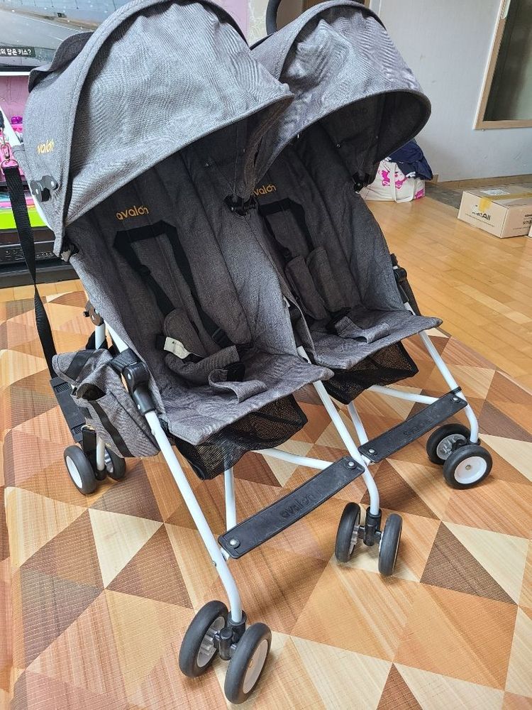 아발론 쌍둥이유모차--4