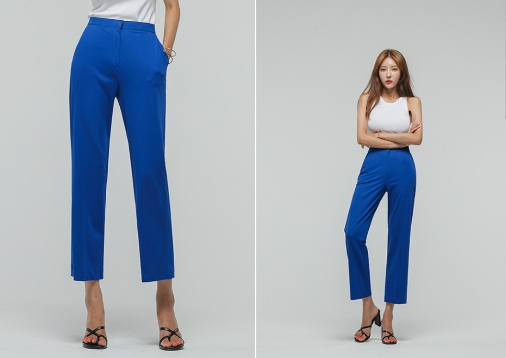 여름 치즈 슬랙스팬츠--2