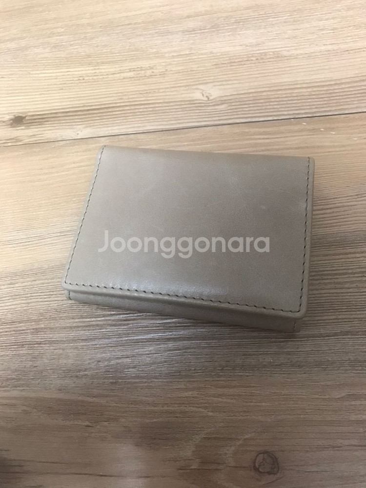 마시모두띠 누드베이지 염소 가죽 지갑 (새 상품)--2