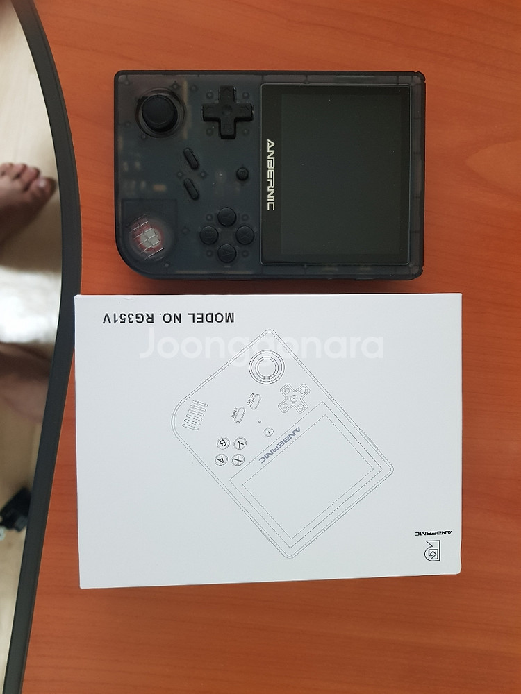 rg351v 휴대용 게임기 블랙 (128기가)--0