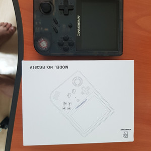 rg351v 휴대용 게임기 블랙 (128기가)