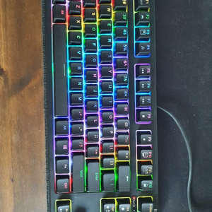 리얼포스 키보드 팝니다( RGB TKL)