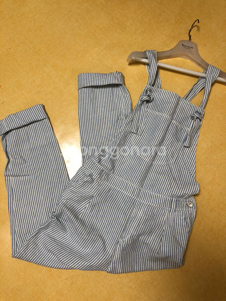 자라 린넨 오버롤--3