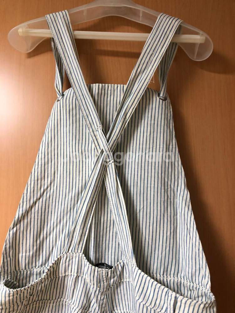 자라 린넨 오버롤--4