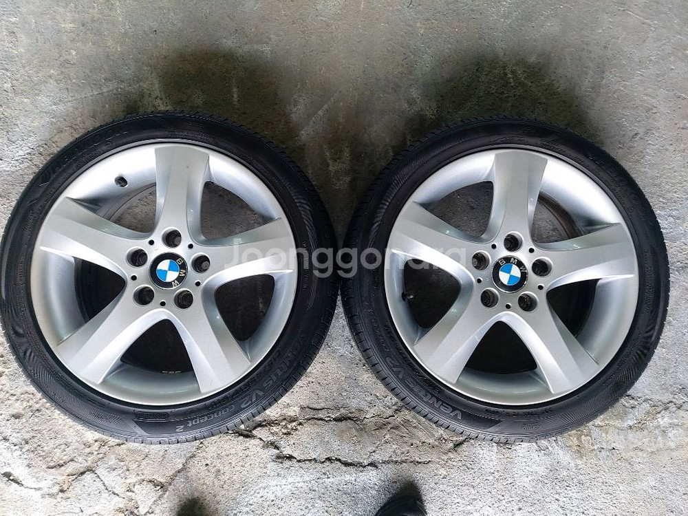 BMW 17인치 휠타이어 포터2 전용 24만원--1