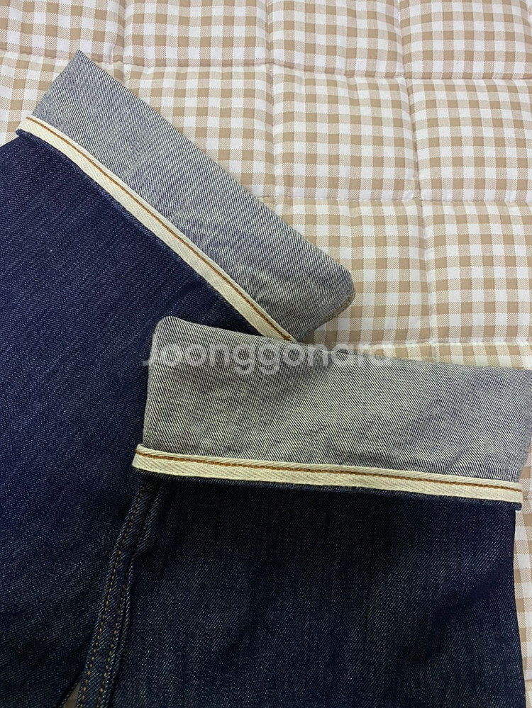 (교환가능) 라벨 아카이브 19 s/s raw 데님--3