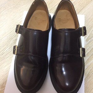 닥터마틴 로퍼 uk3 버건디 (새상품)