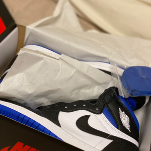 나이키 조던1레트로 하이블루 6.5