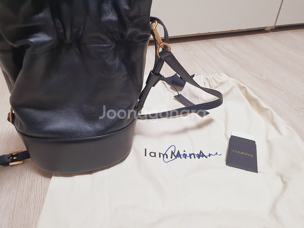 쿠론 미나볼드 크로스백 버킷백 복조리백 판매--5