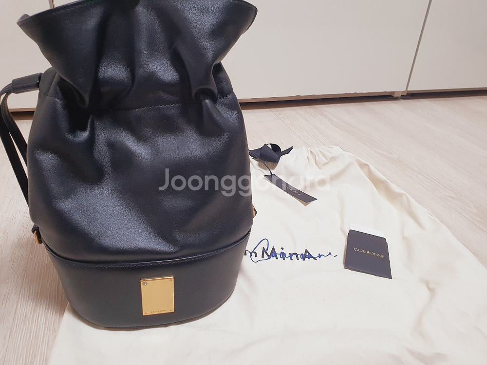 쿠론 미나볼드 크로스백 버킷백 복조리백 판매--4