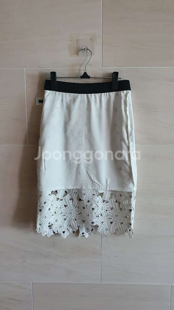 (정품) SISLEY 레이스 펀칭 스커트--6