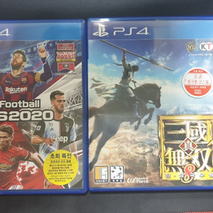 플스4(PS4) 게임CD 2장 판매합니다(진삼국무쌍 외