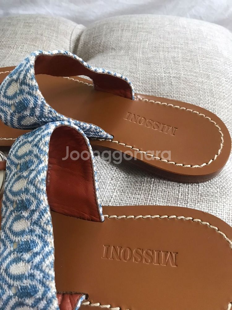 (정품)Missoni 미소니 샌달(미사용)--1