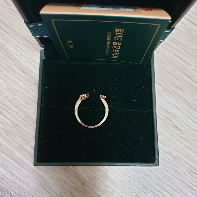 로이드 14k 골드 반지--1