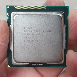 인텔 2세대 i7 2600k cpu팔아요.