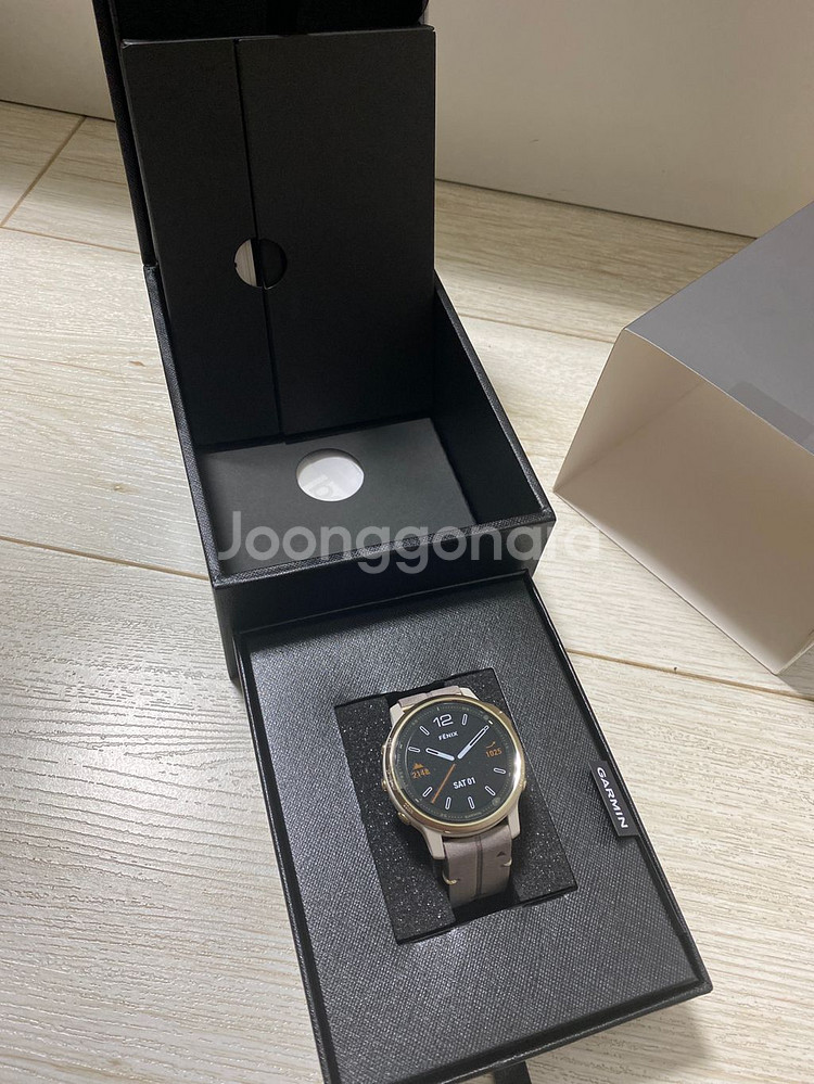 가민 피닉스 6S 사파이어 라이트골드--3