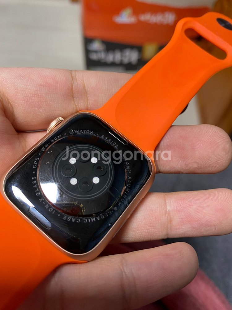 애플워치6 44mm 골드 + 애케플--3