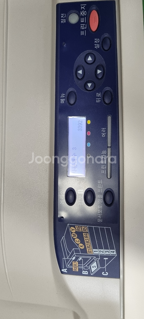 후지제록스 컬러프린터 C2255 거의 새장비 팝니다.--2