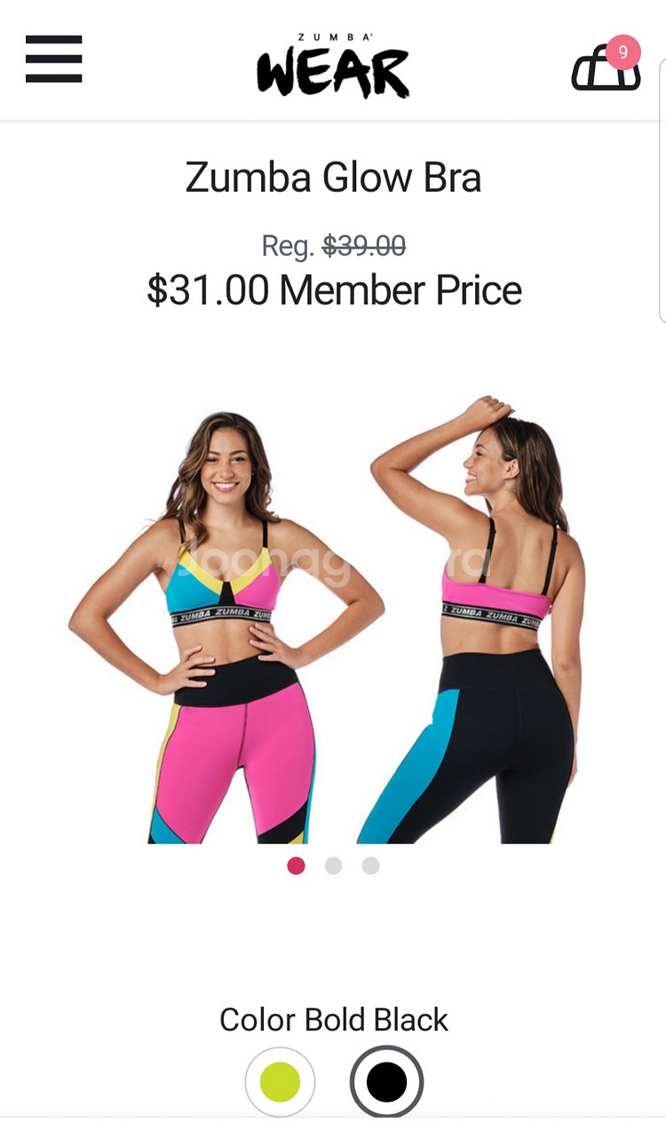 줌바 옷 줌바웨어--1