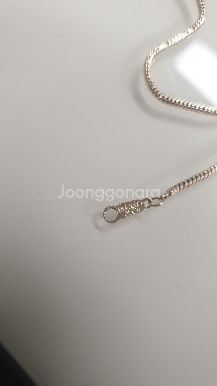 리골드 18k 베이직 목걸이--2