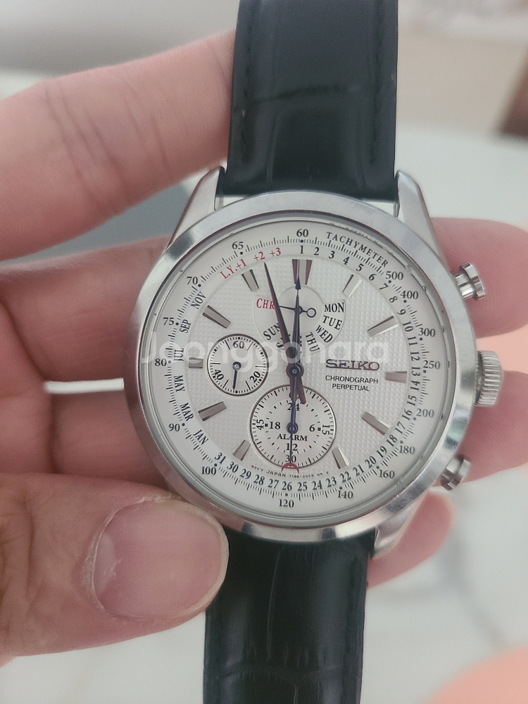 SEIKO 세이코 SPC123J1 남성용 메탈밴드 시계--7