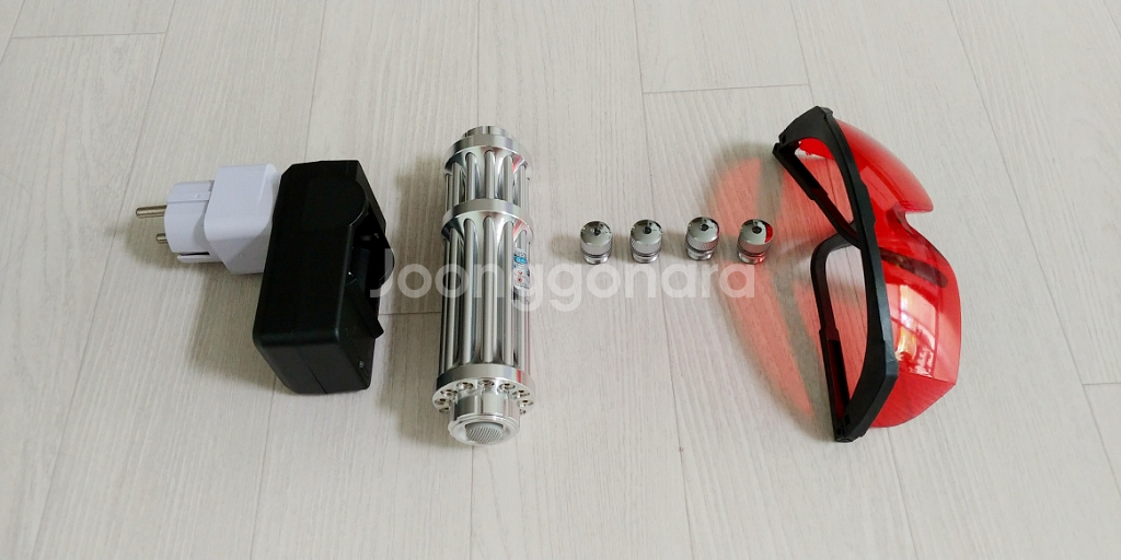 강력레이져광선 셋트(유튜브 윽박이레이져 수입품)--0