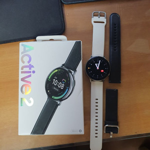 갤럭시워치 액티브2 44 스테인 실버 블루투스 팝니다