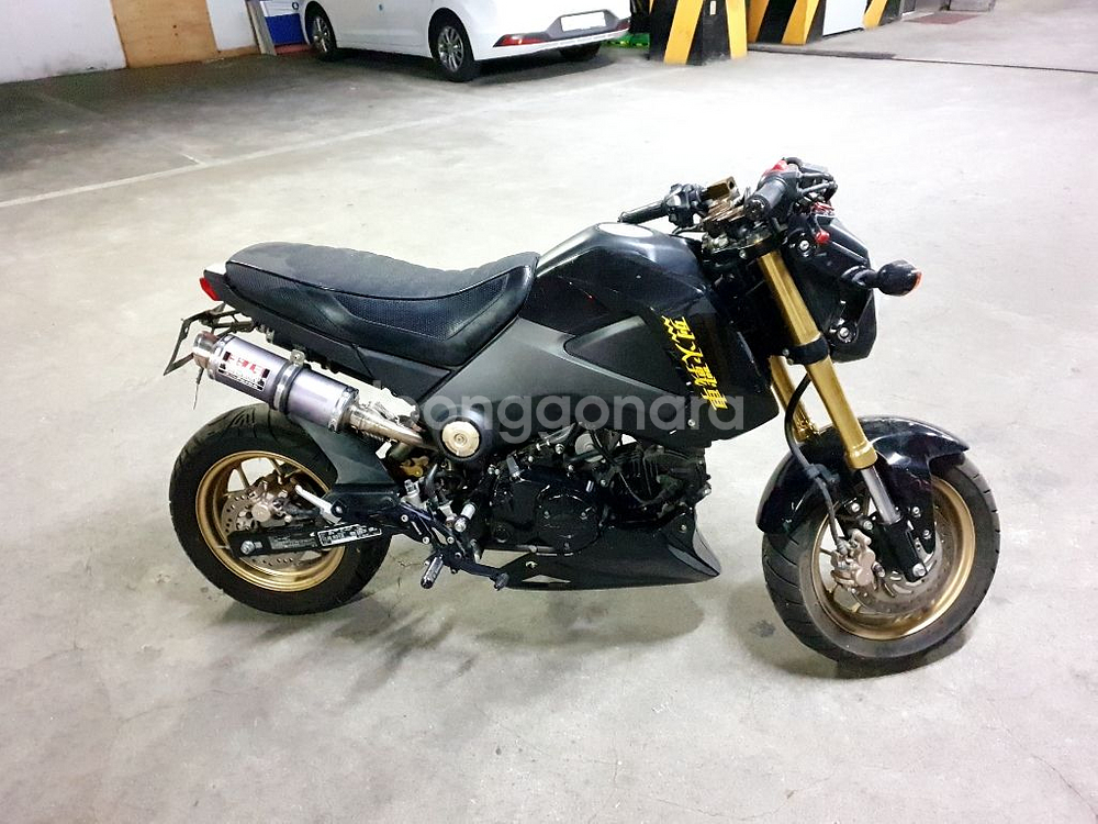 msx125 풀튜닝 알아이헬맷--2