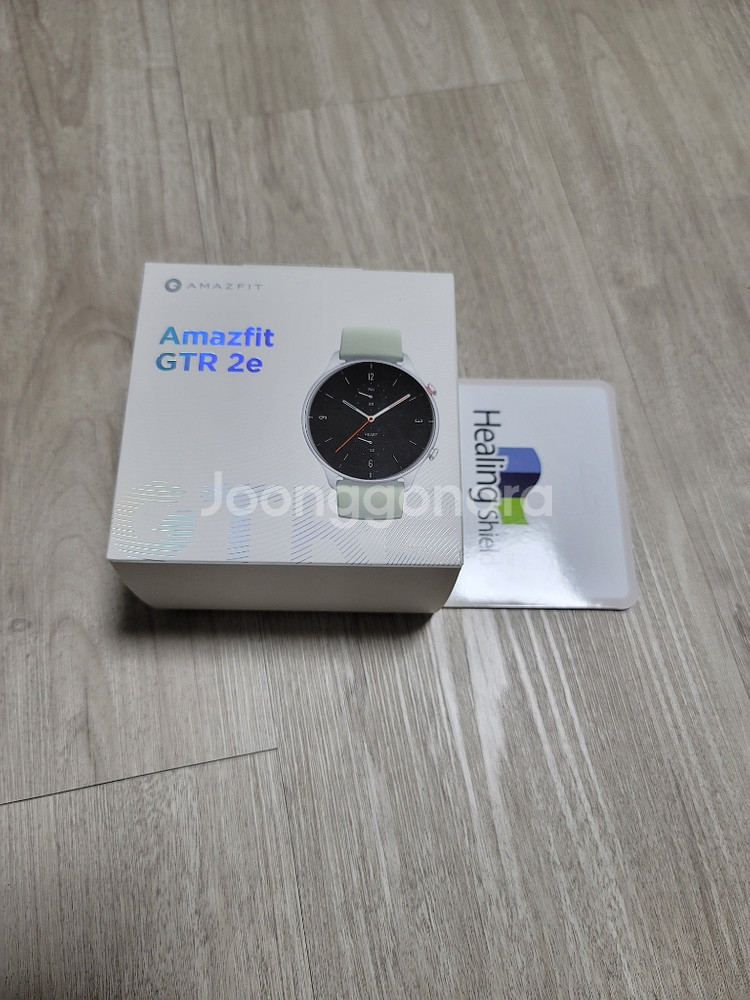 어메이즈핏 gtr2e 은색 녹색 스트랩--0