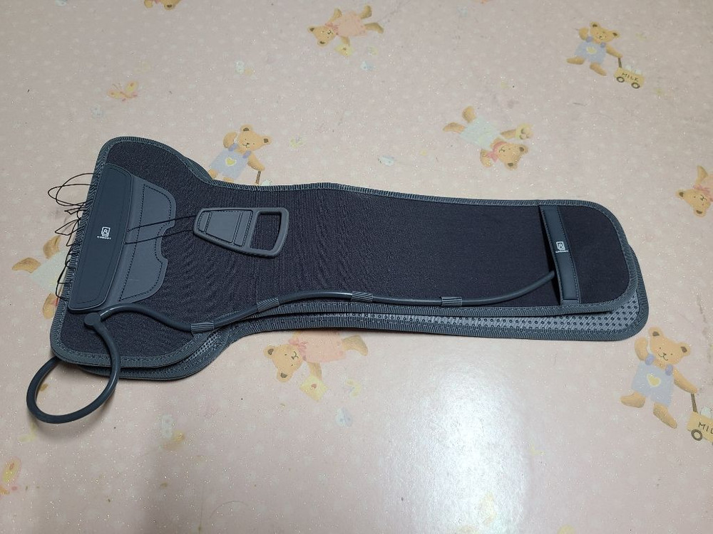 허리디스크 허리교정치료기 겸용 허리보호대--2