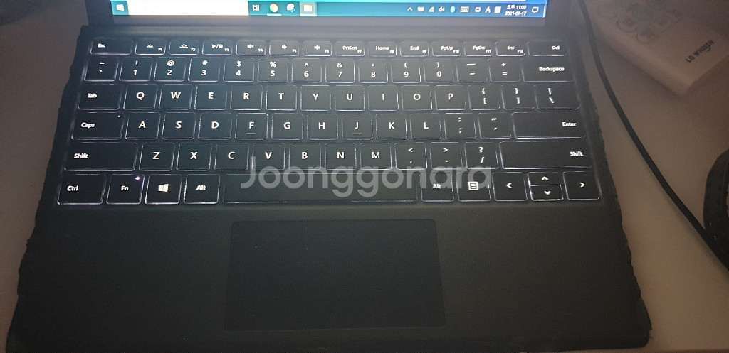 마이크로소프트 정품 서피스프로 타입커버 판매합니다--4