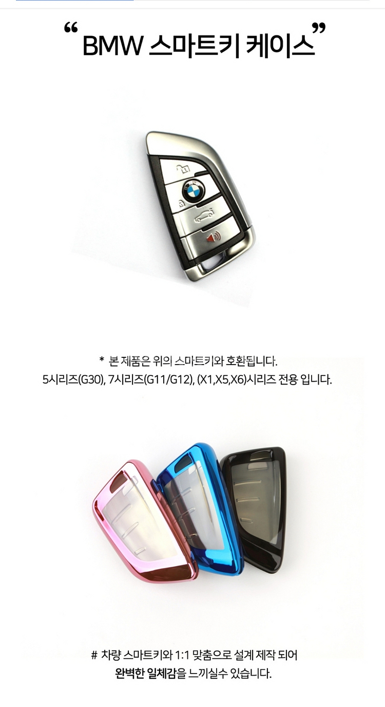 BMW 5시리즈 스마트키 케이스--0