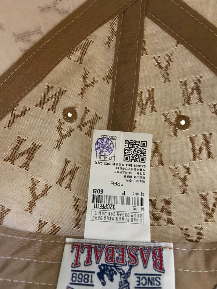 mlb 가방 모자 세트--1