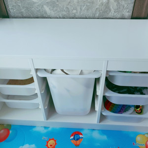 이케아 장난감 수납장 정리함