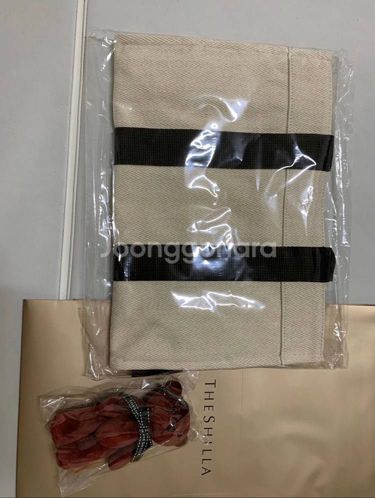 신라호텔 에코백&뉴와인키링--1
