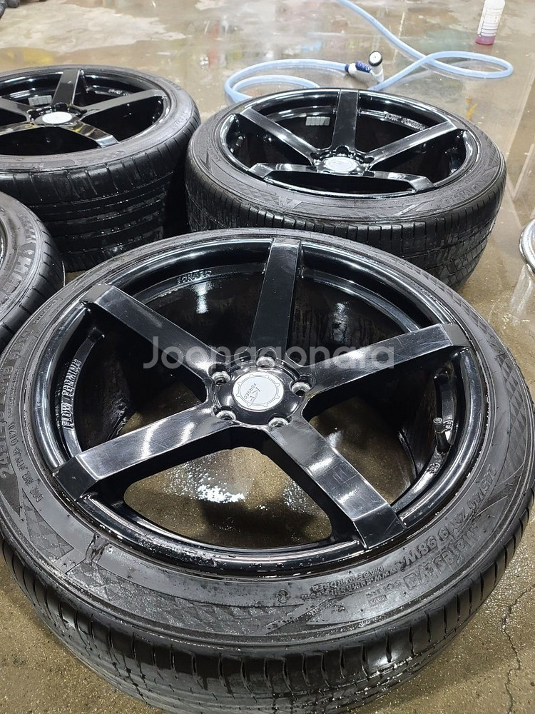 KF FORGED 19인치 휠타이어(블랙)--2