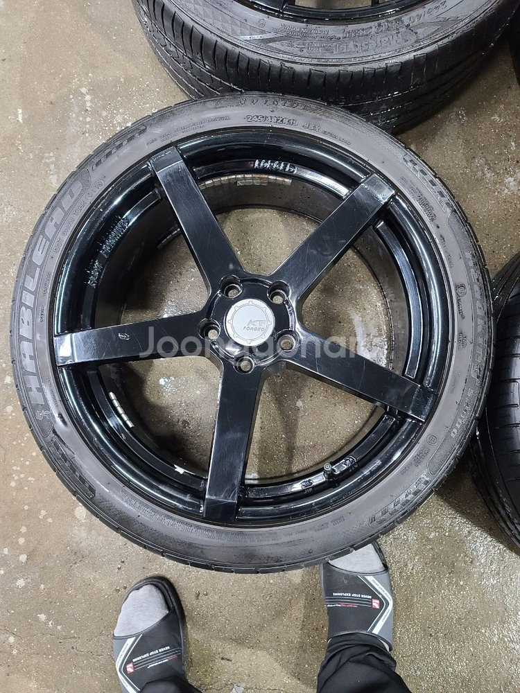 KF FORGED 19인치 휠타이어(블랙)--4