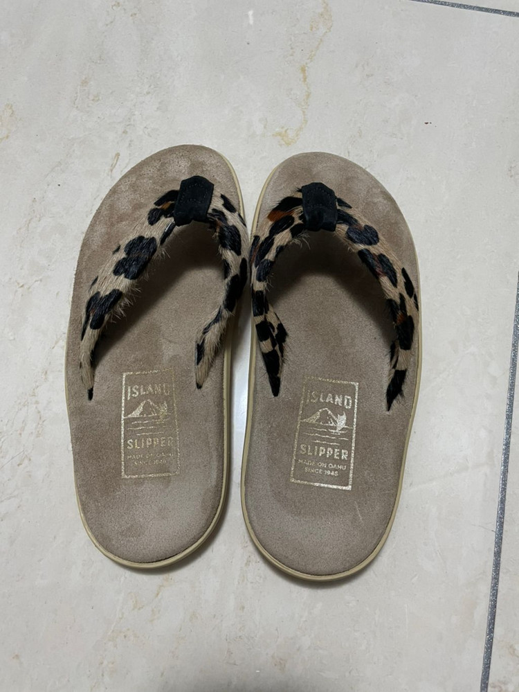 에크루 아일랜드 슬리퍼 호피--1