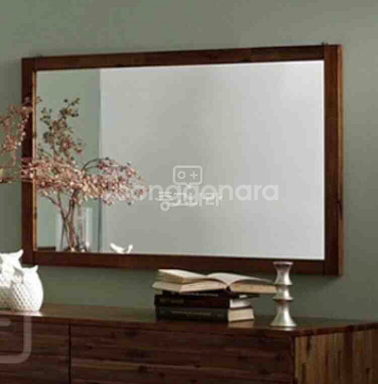 까사미아 원목 그린랜드 거울--2